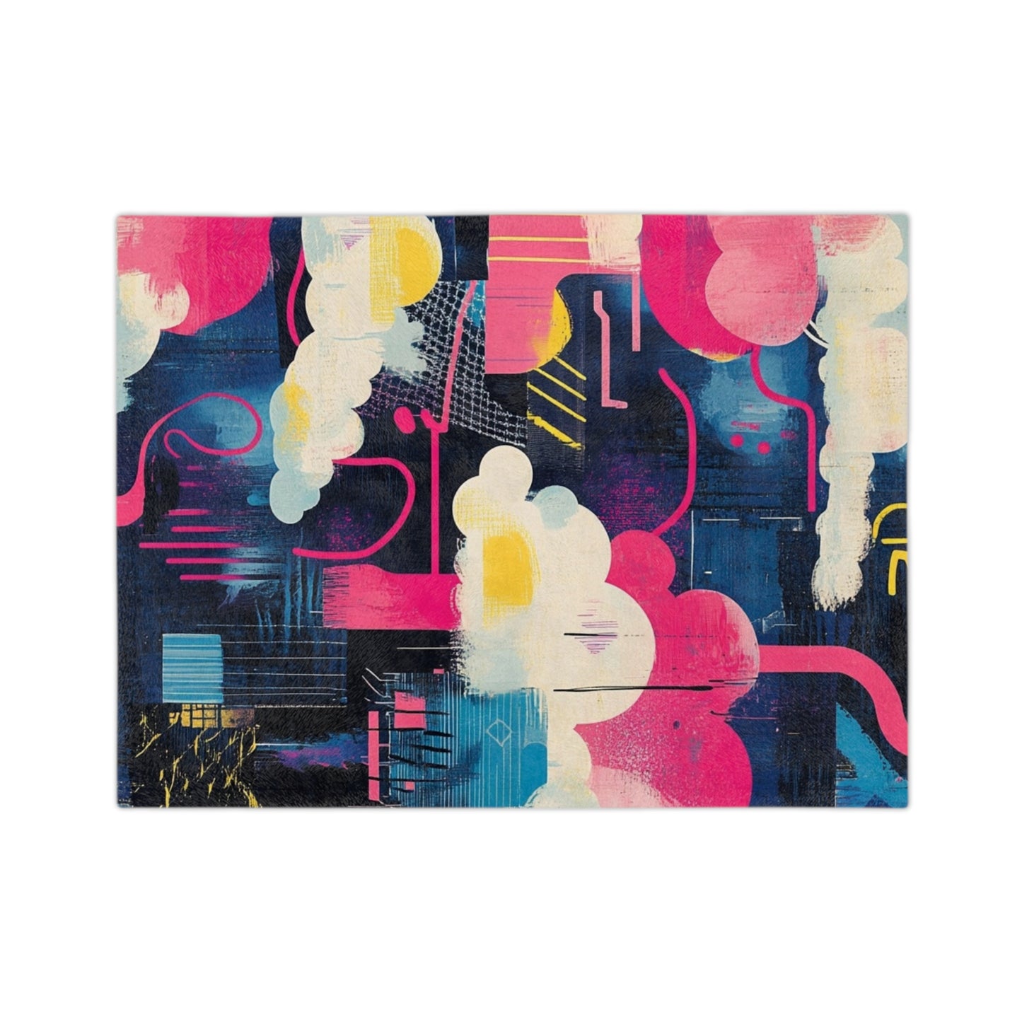 Superpehmeä Dark skies Fleece-viltti