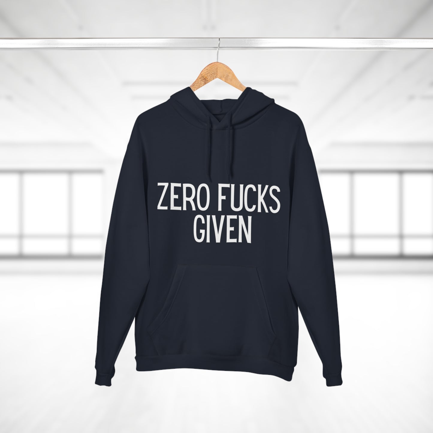 Zero fucks given huppari