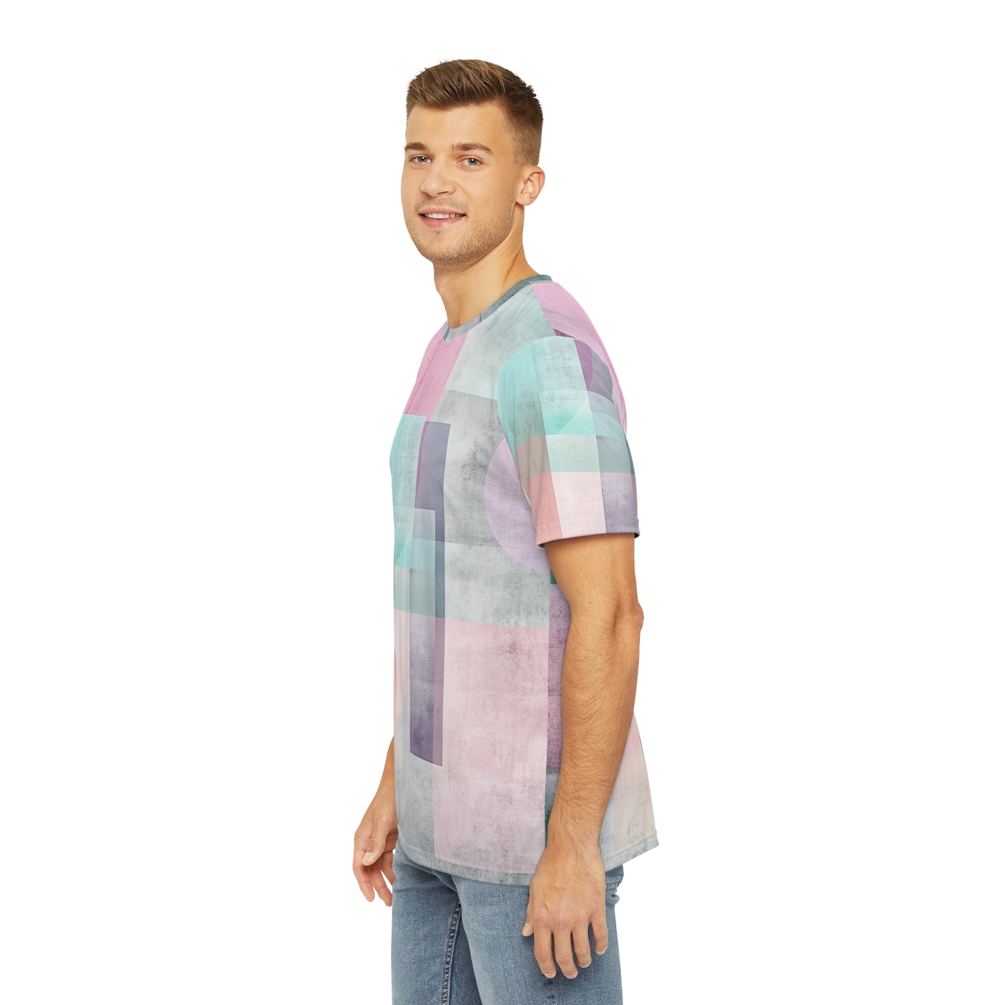 Miesten T-paita - Pastel Pulse