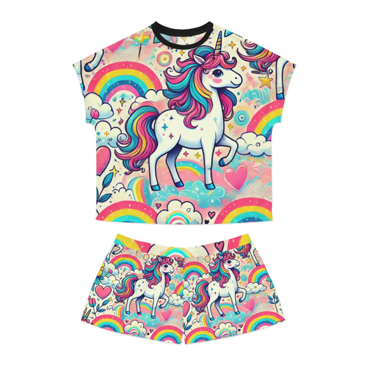 Naisten pyjamasetti Unicorn