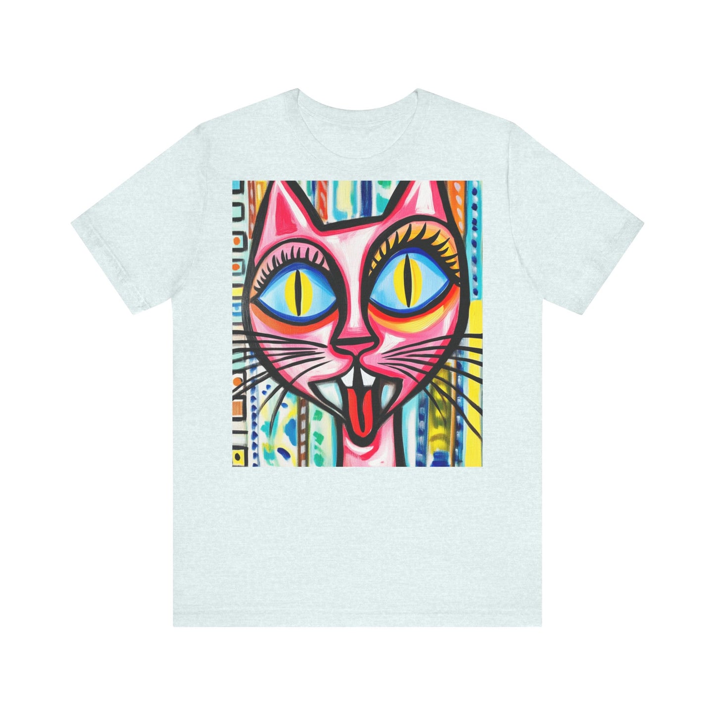 Pop Cat T-paita – Ruma Mutta Rento!