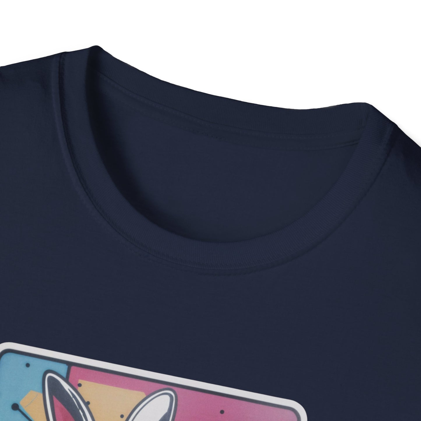 Unisex Softstyle T-paita, urban rabbit