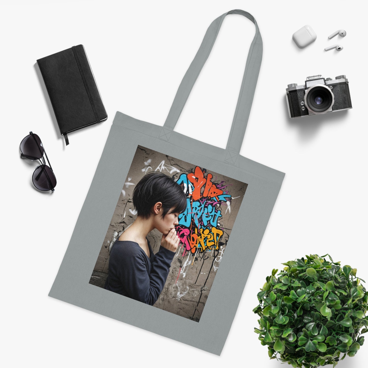 Cotton bag, introvert