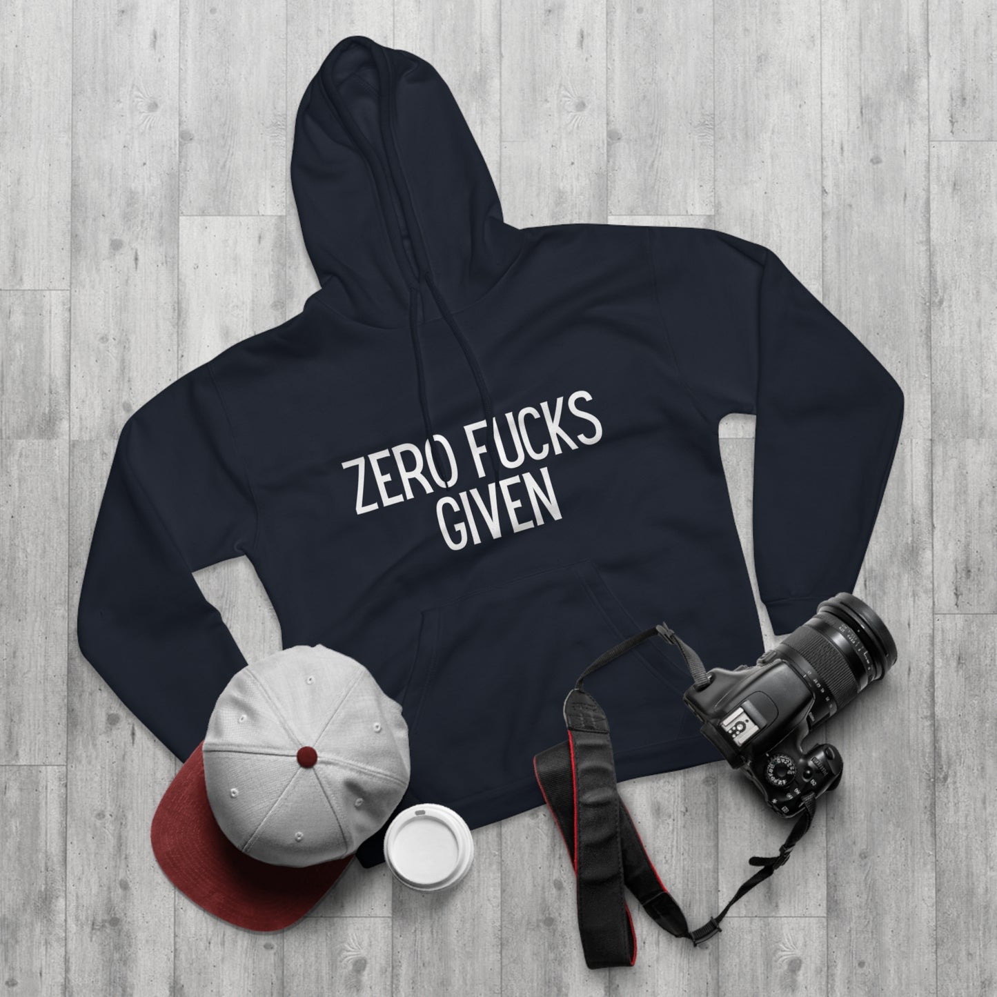 Zero fucks given huppari