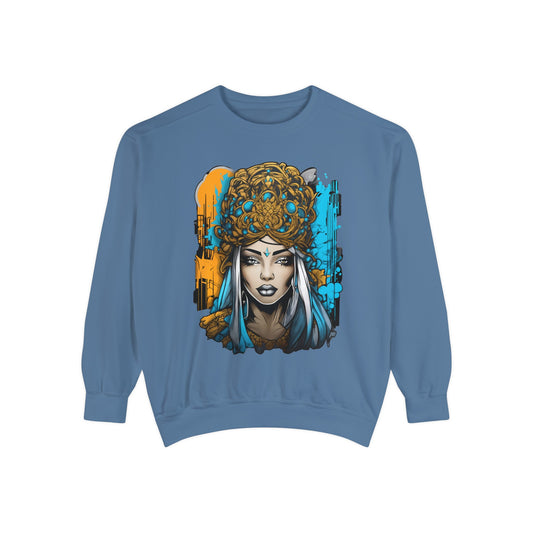 Unisex collegepaita, urban queen