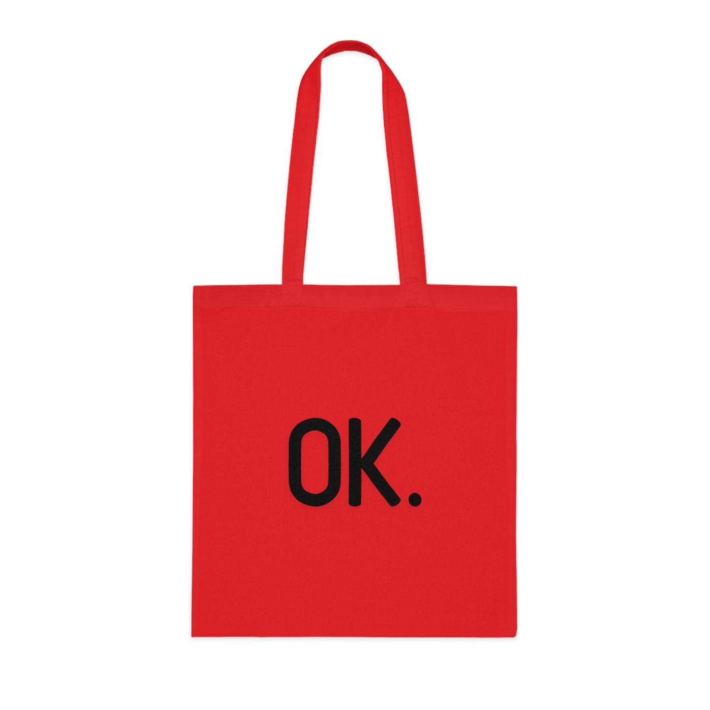 Cotton bag, OK.