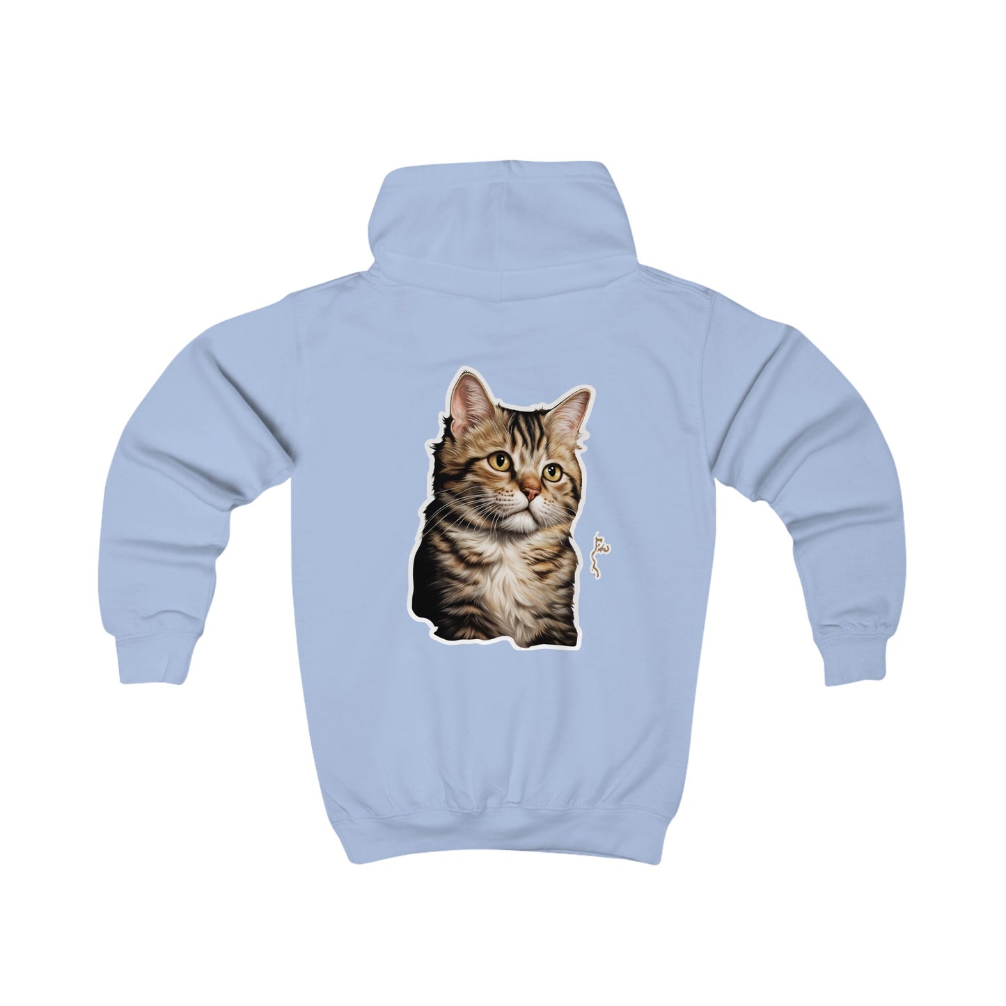 Lasten huppari, The cat (felis catus)