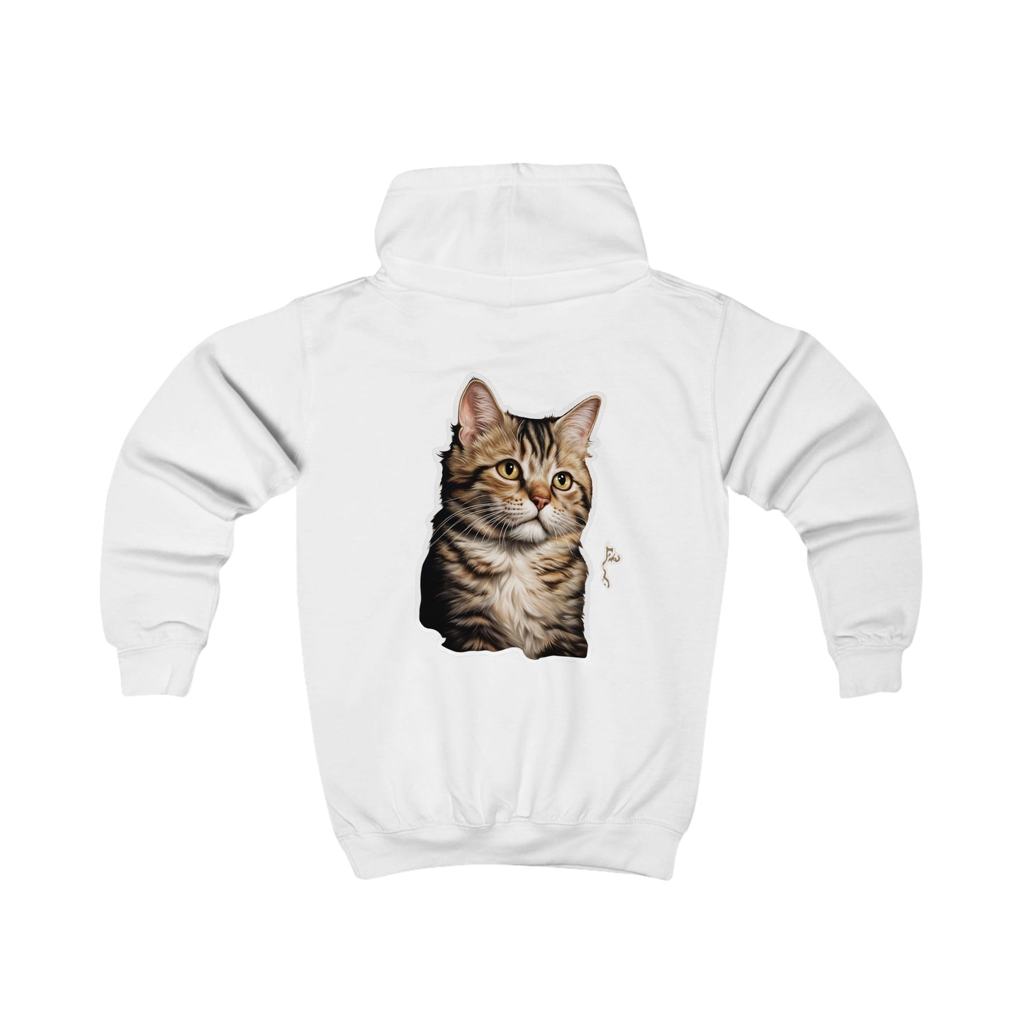 Lasten huppari, The cat (felis catus)