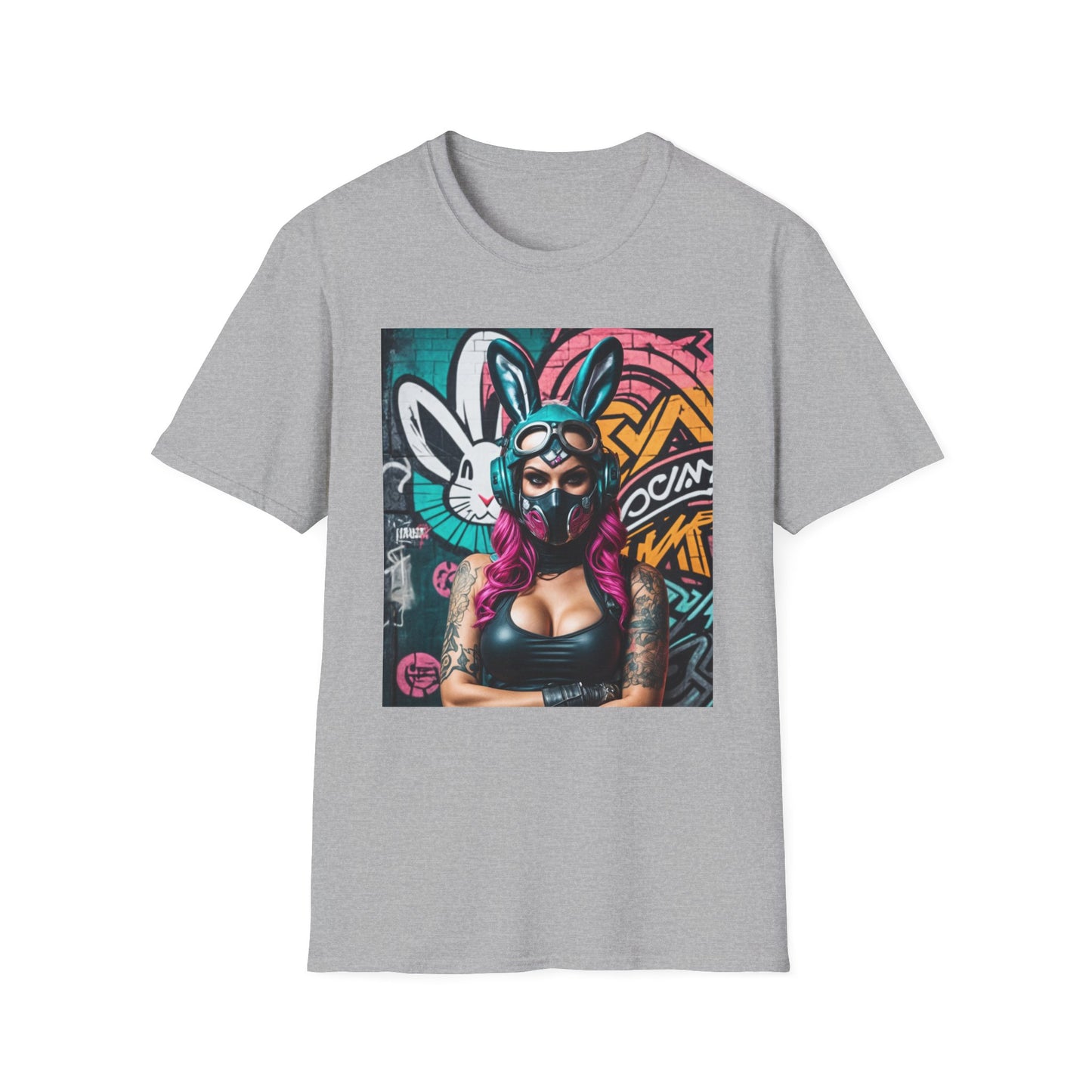 Unisex Softstyle T-paita, game on