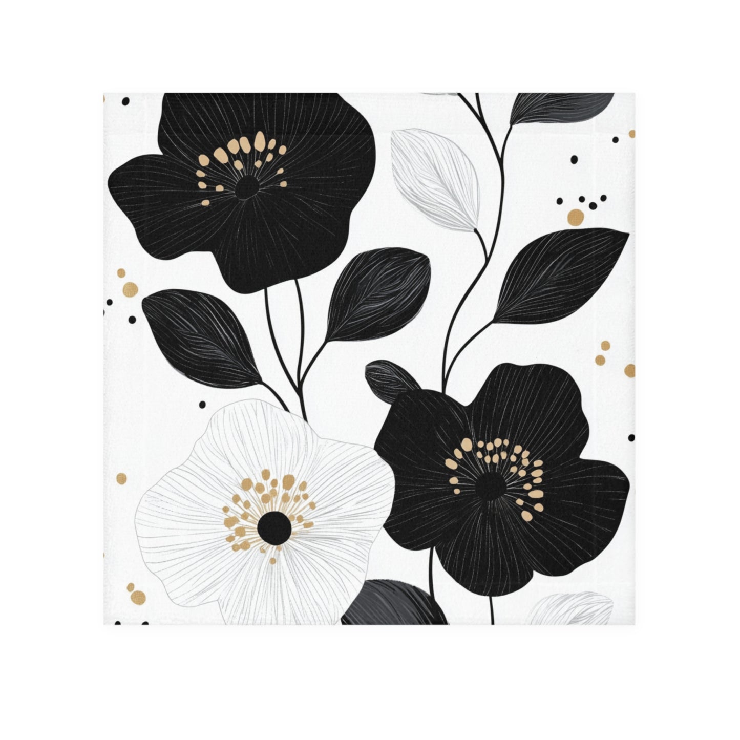 Kasvopyyhe -Floral Minimalist Drama