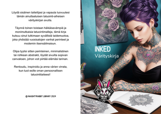 Inked -värityskirja