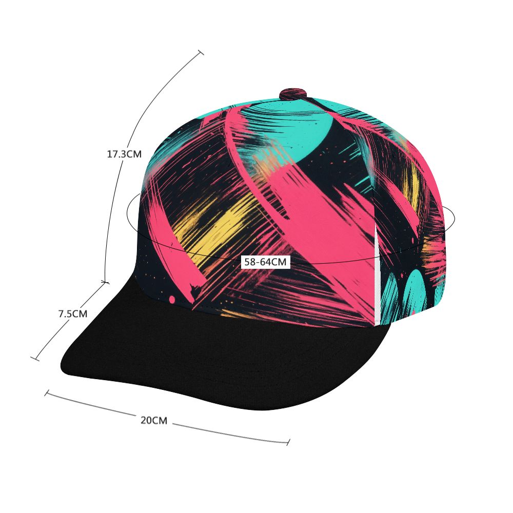 Snapback lippis, colors
